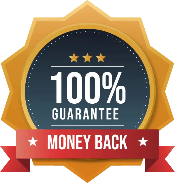 PowerBite 60-Day 100% Money Back Guarantee seal
